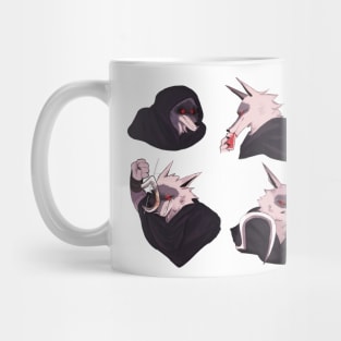 Death the wolf Mug